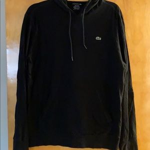 Black men’s Lacoste pullover